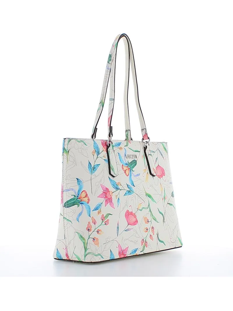 Lancetti Women Shopping Bag Off White