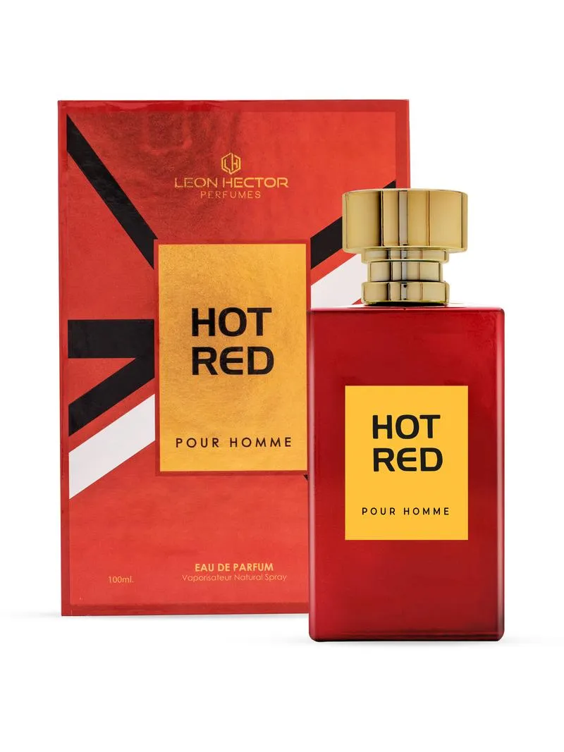 Leon Hector Hot Red Pour Homme EDP For Men 100ML
