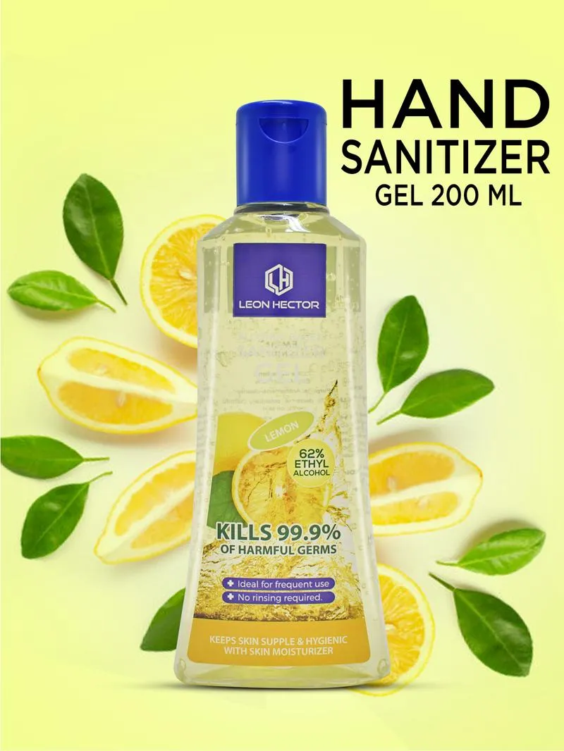Leon Hector Sanitizer Gel Lemon 200ML