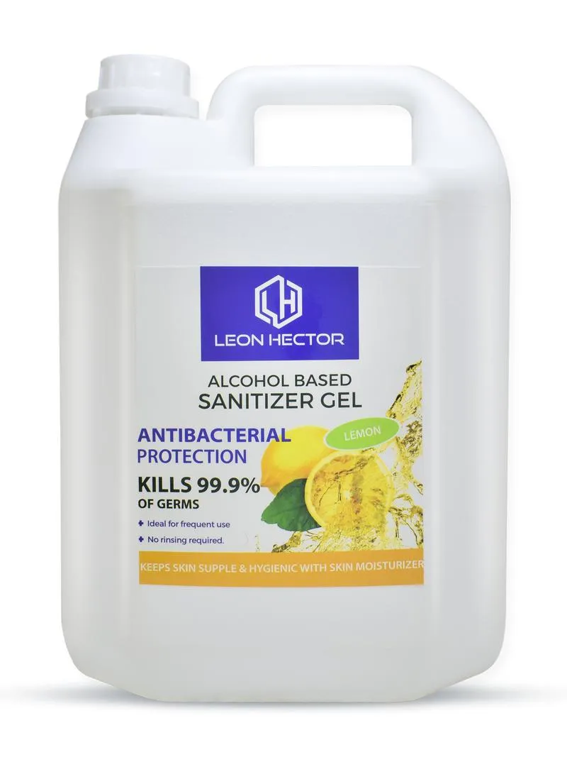 Leon Hector Sanitizer Gel Lemon 5Ltr