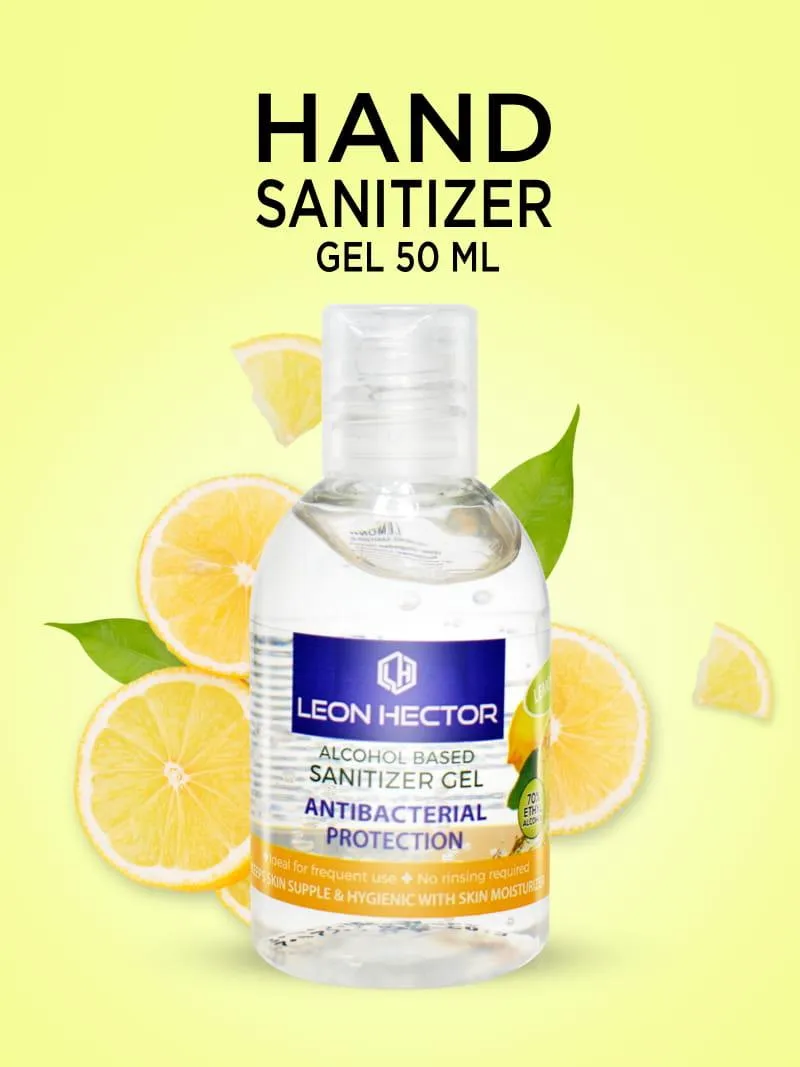Leon Hector Sanitizer Gel Lemon Plus 50ML