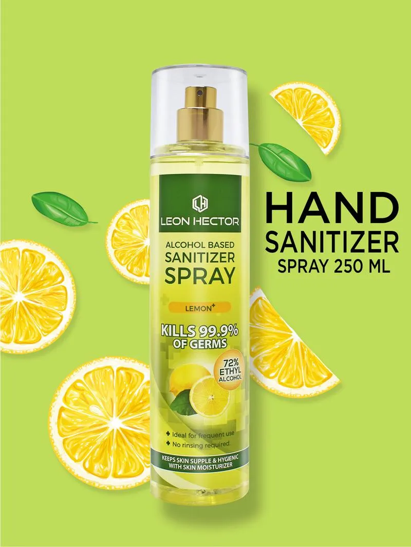 Leon Hector Sanitizer Spray Lemon Plus 250ML