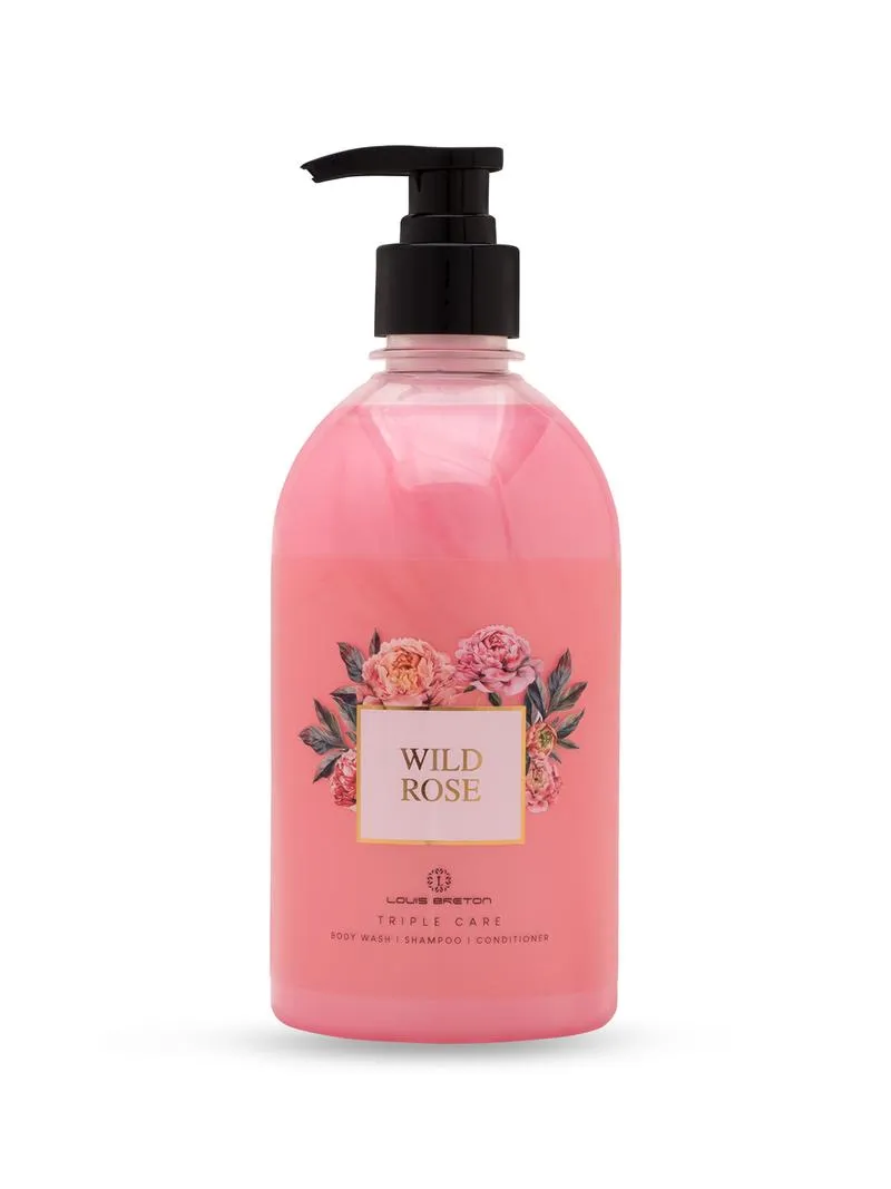 Louis Breton Wild Rose Triple Care Wash 500ML
