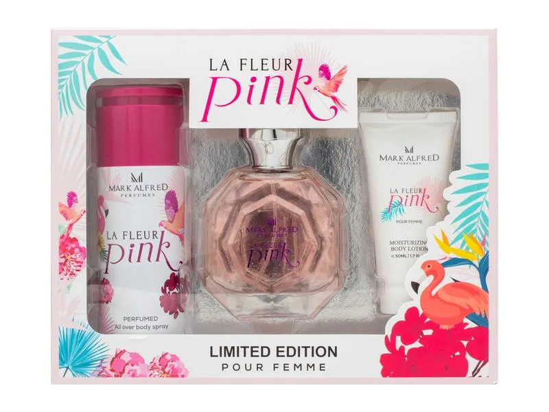 Mark Alfred La Fleur Pink EDP For Women 100ML Set