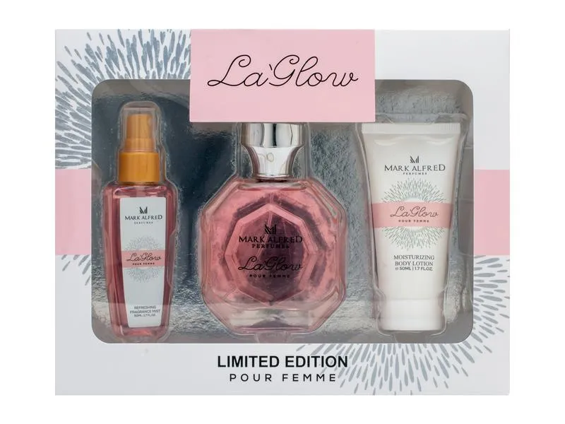 Mark Alfred La Glow EDP For Women 100ML Set