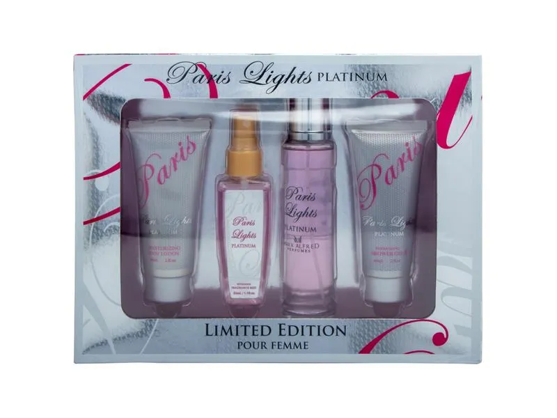 Mark Alfred Paris Lights Platinum Limited Edition EDP For Women 50ML Set