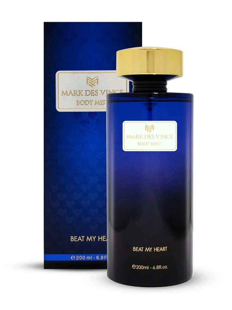 Mark Des Vince Beat My Heart Body Mist For Woimen 200ML