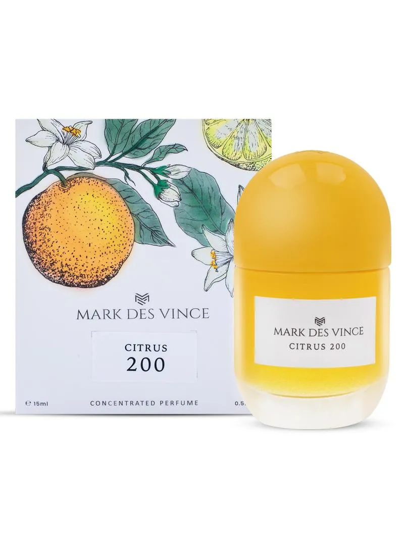 Mark Des Vince Citrus 200 Concentrated Perfume 15ML