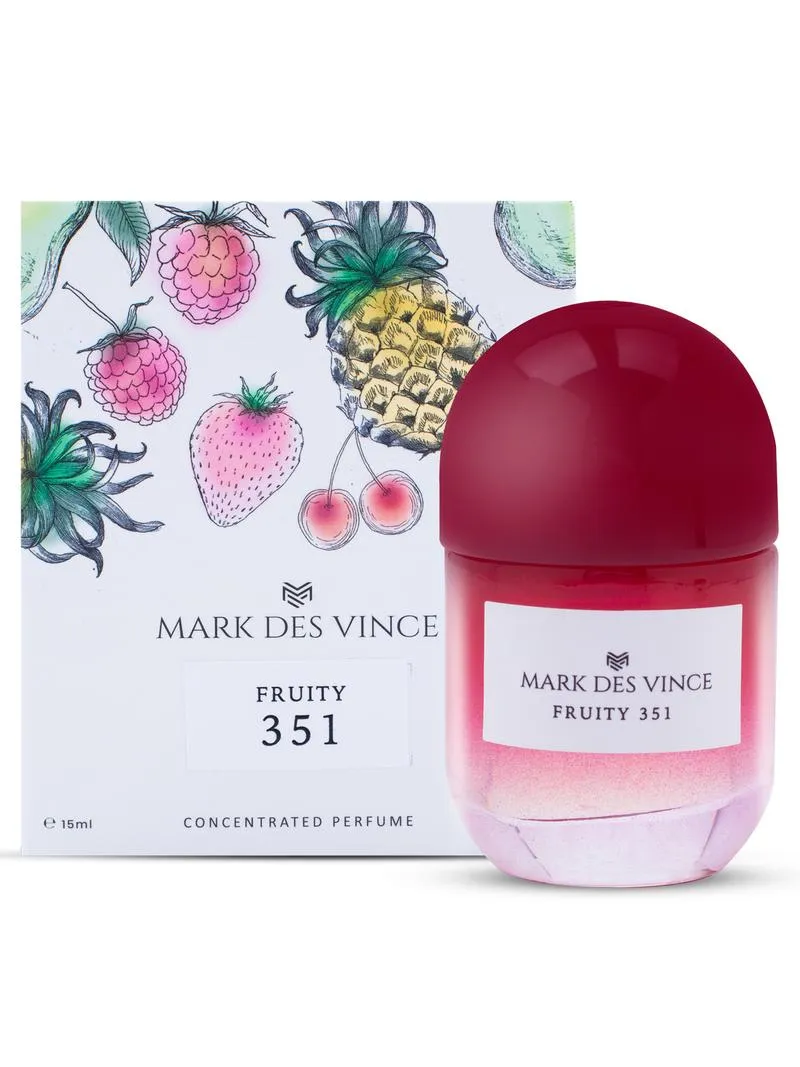 Mark Des Vince Fruity 351 Concentrated Perfume 15ML