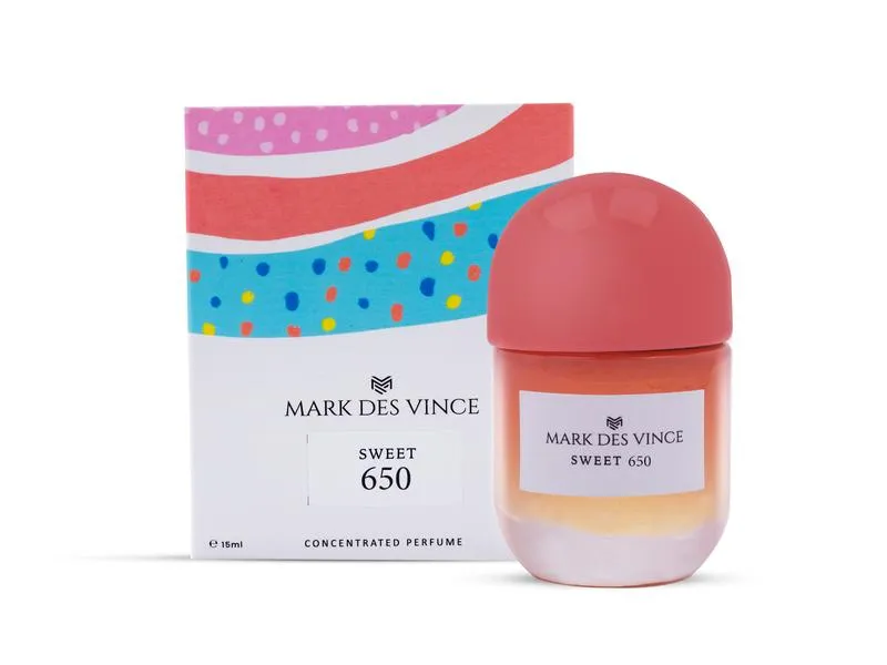 Mark Des Vince Sweet 650 Concentrated Perfume 15ML