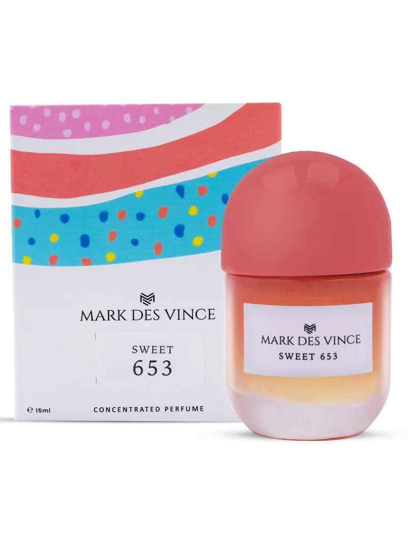 Mark Des Vince Sweet 653 Concentrated Perfume 15ML