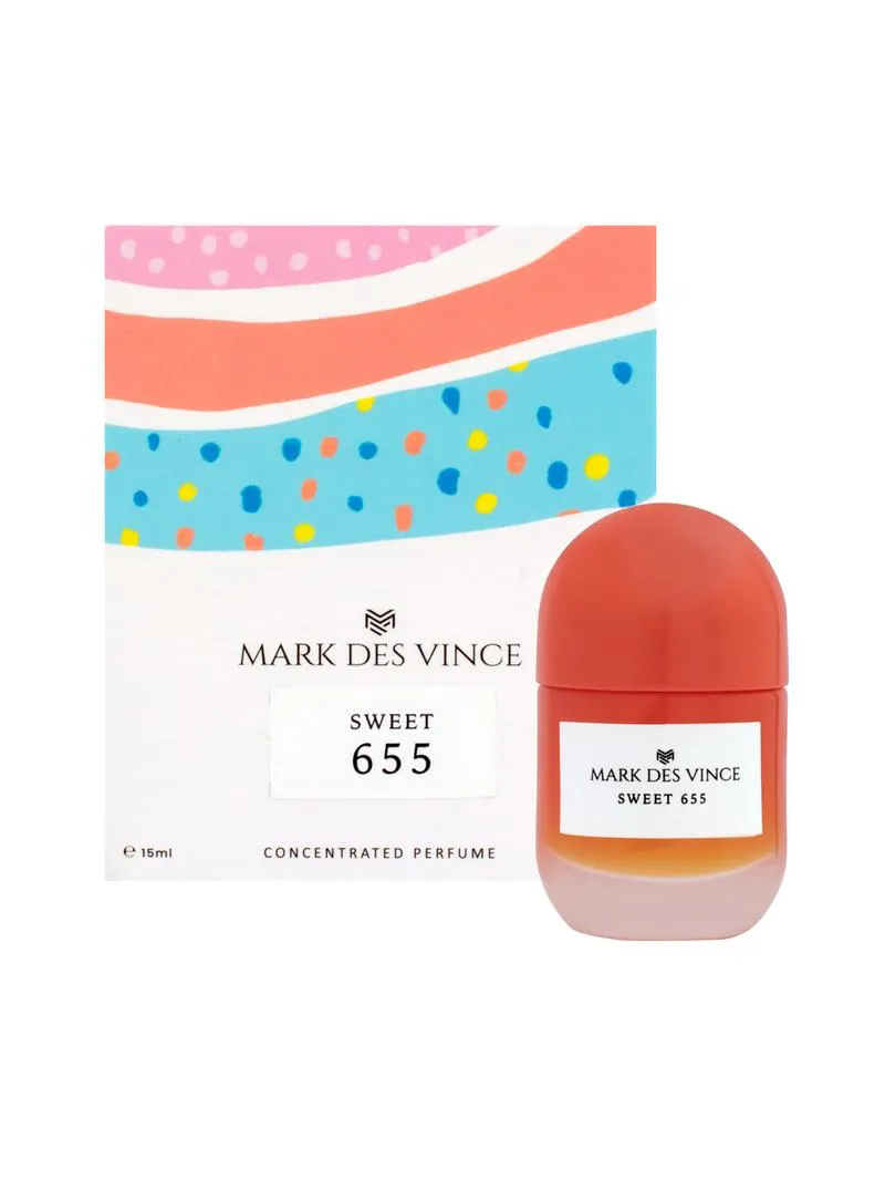 Mark Des Vince Sweet 655 Concentrated Perfume 15ML