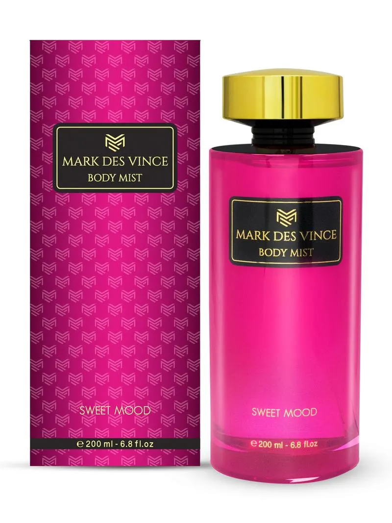 Mark Des Vince Sweet Mood Body Mist For Women 200ML