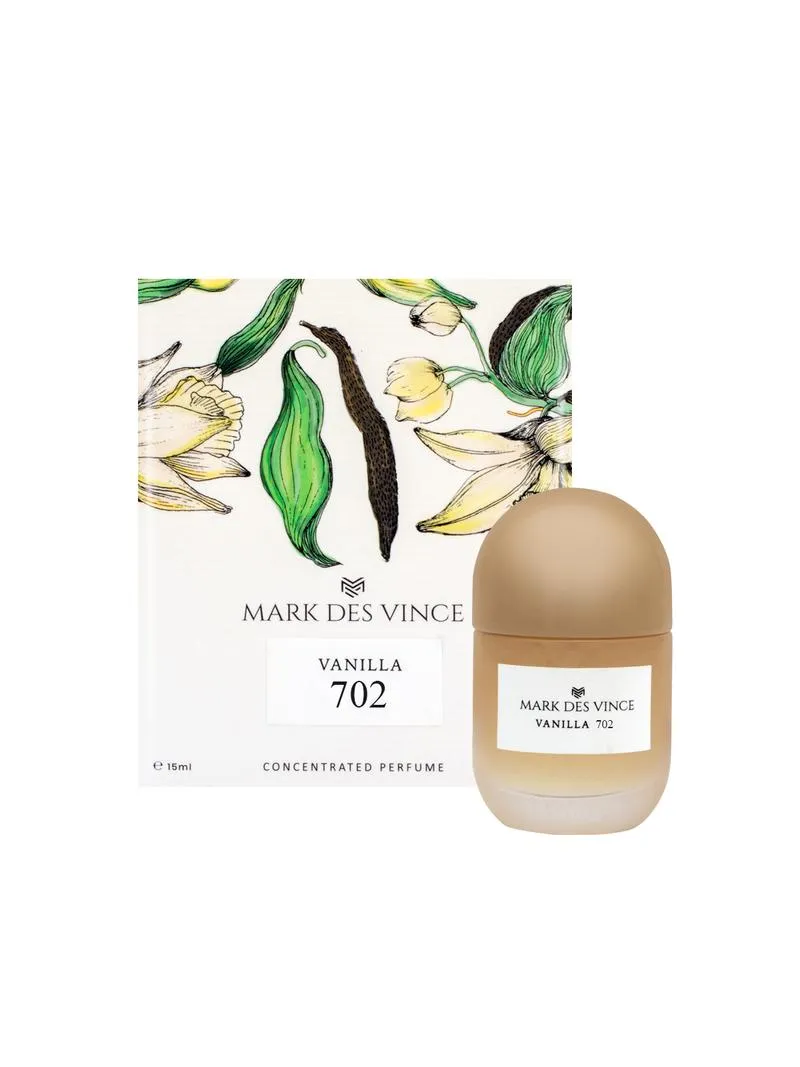 Mark Des Vince Vanilla 702 Concentrated Perfume 15ML