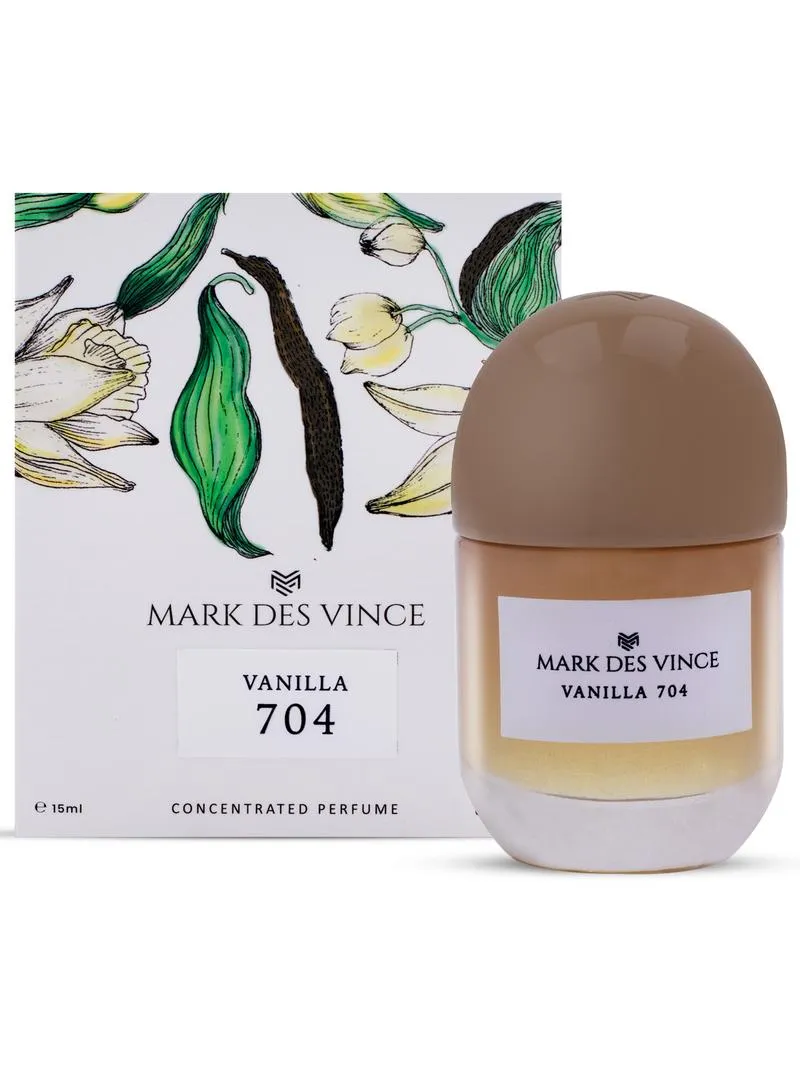 Mark Des Vince Vanilla 704 Concentrated Perfume 15ML