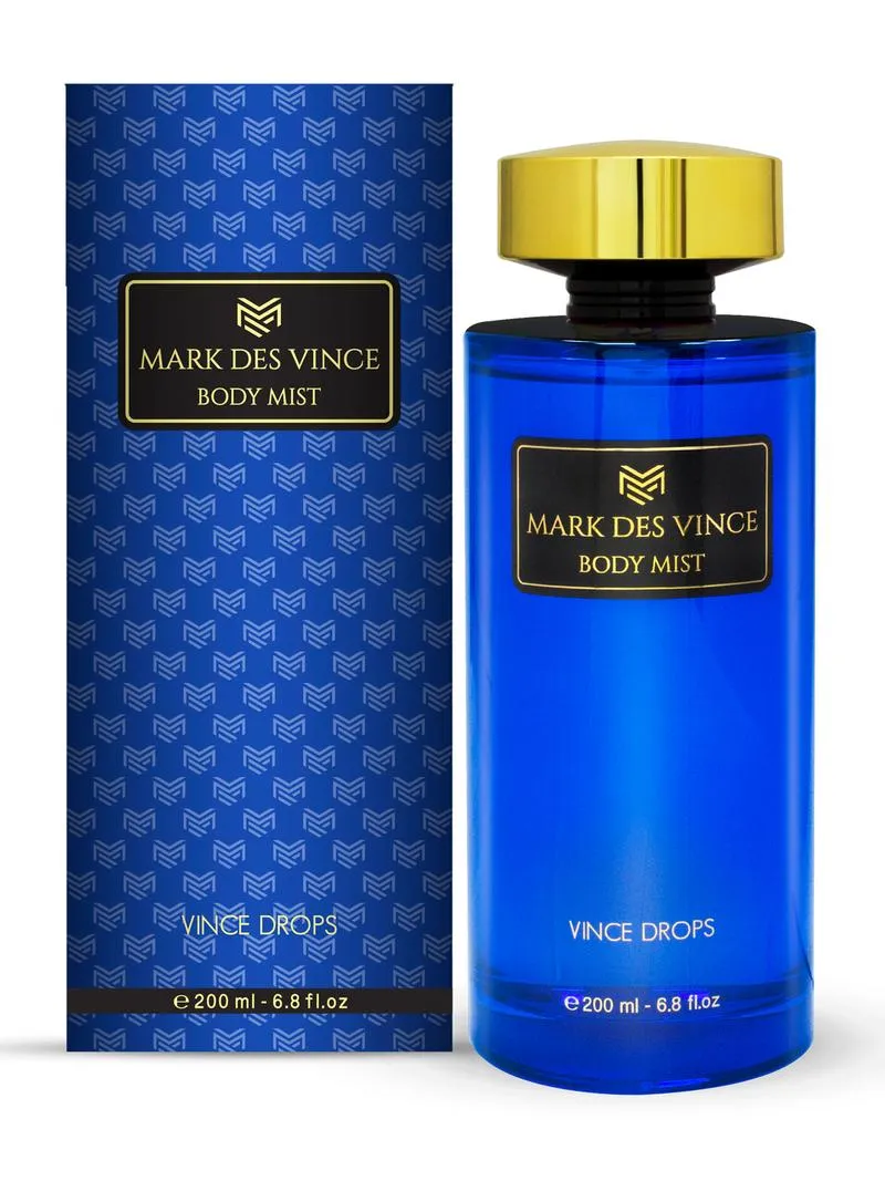 Mark Des Vince Vince Drops Body Mist For Women 200ML
