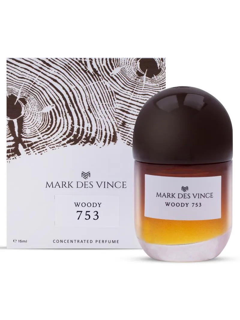Mark Des Vince Woody 753 Concentrated Perfume 15ML