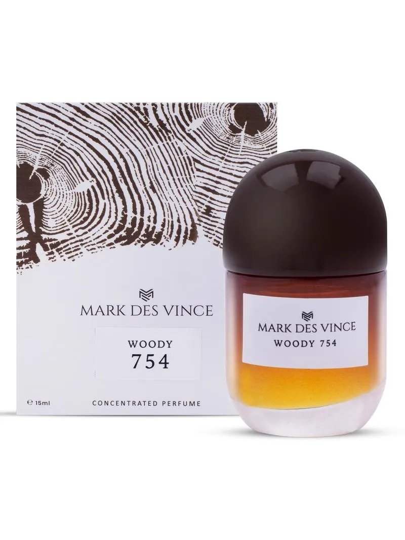 Mark Des Vince Woody 754 Concentrated Perfume 15ML