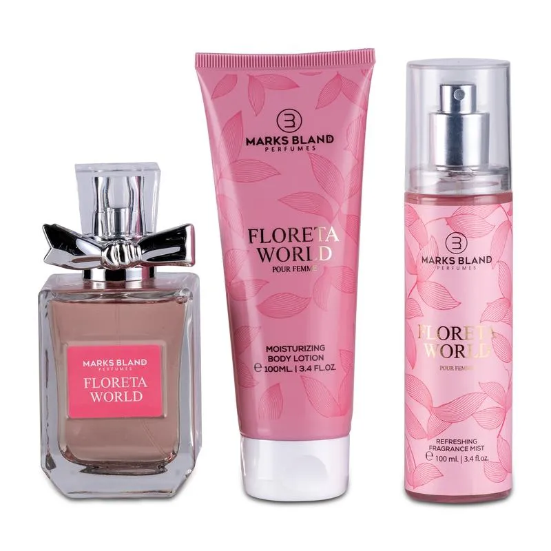 Marks Bland Floreta World EDP For Women 100ML Set