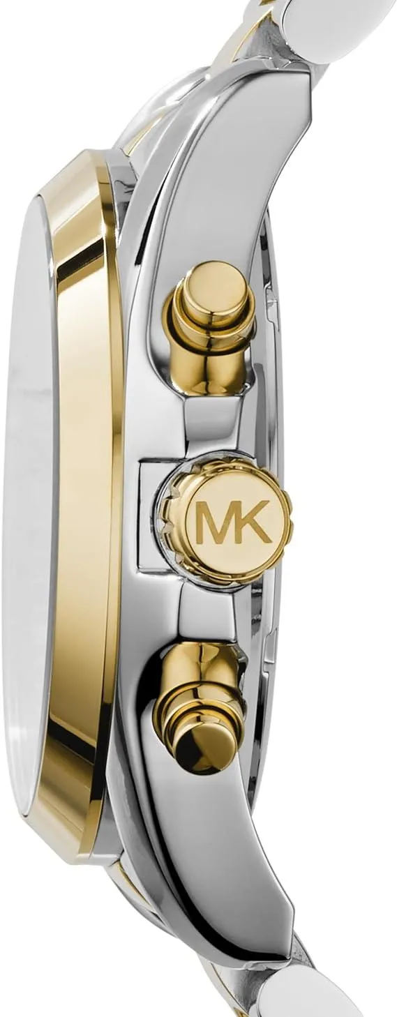 Michael Kors Bradshaw Womens Blue Dial Stainless Steel Analog Watch  MK5976