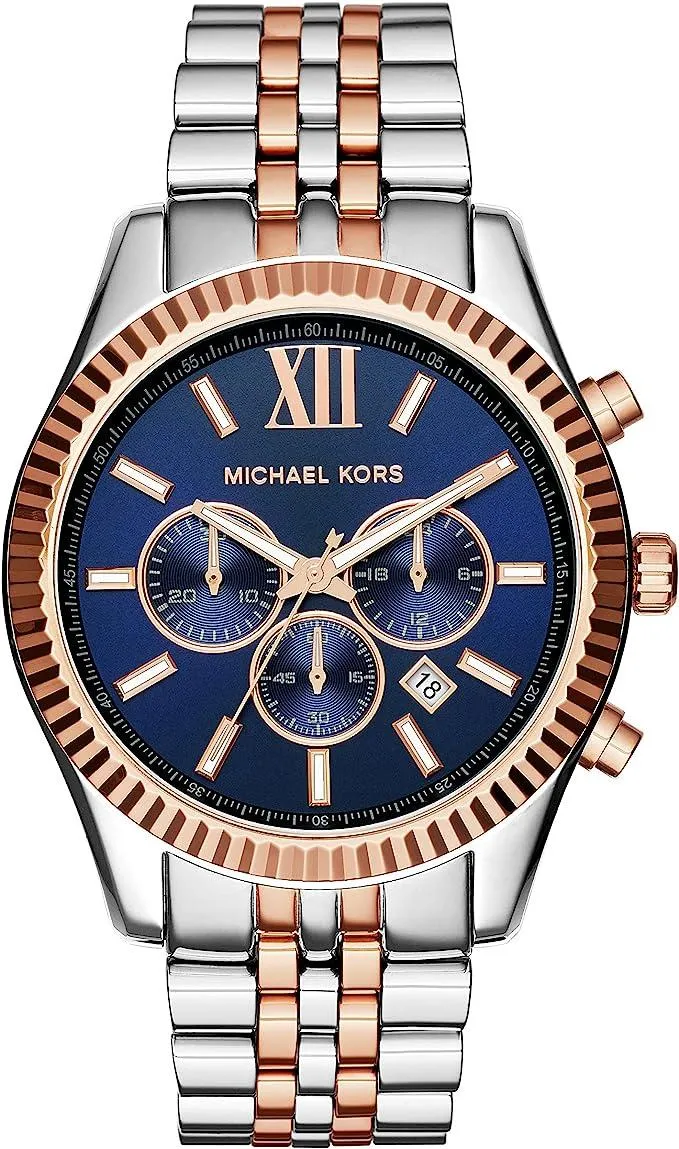 Michael Kors Men's Lexington Two-Tone Watch MK8412