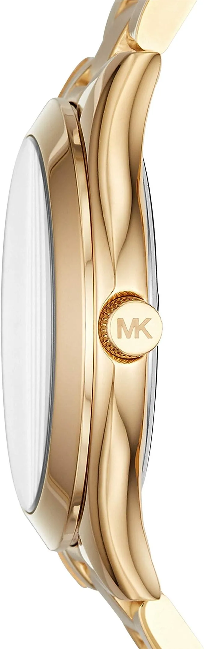 Michael Kors Mini Slim Runway Goldtone Three-Hand Watch