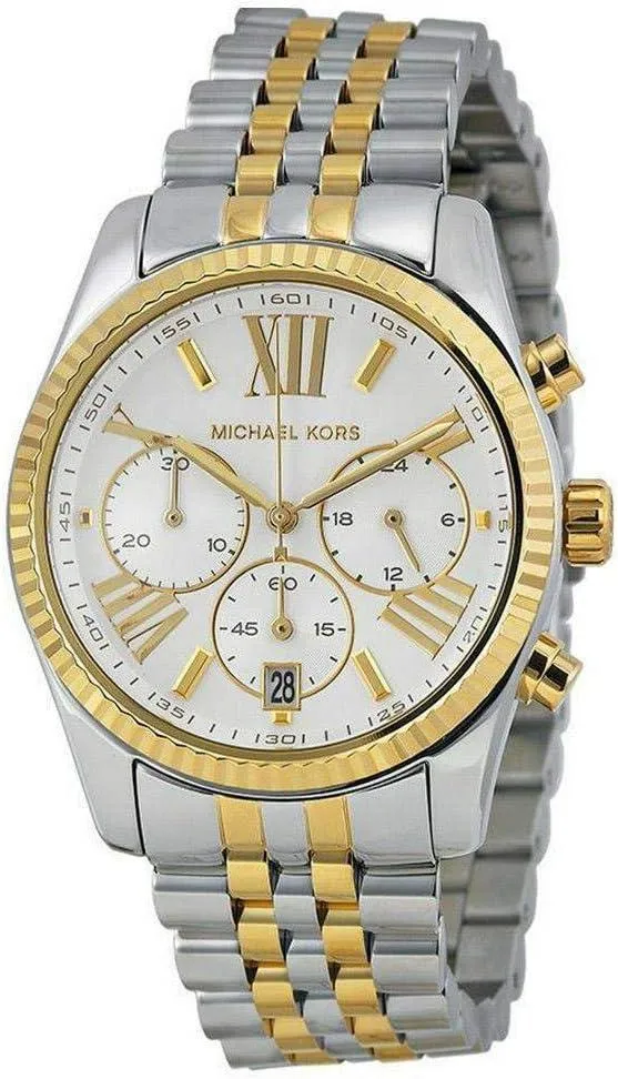 Michael Kors Women's Quartz Watch, Chronograph Display and Stainless Steel Strap MK5955