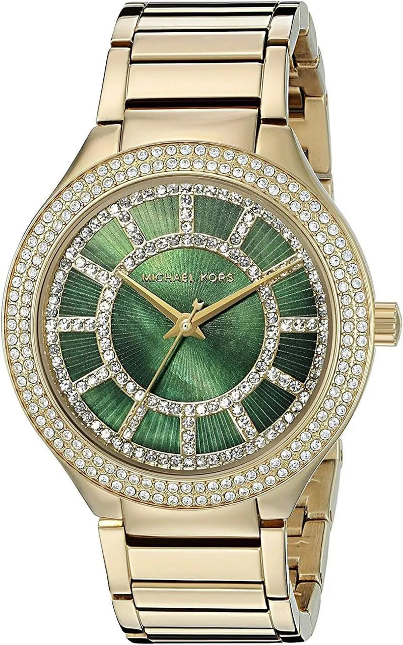 Michael Kors Womens Kerry GoldTone Watch MK3409