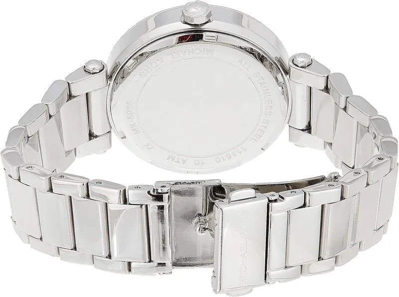 Michael Kors Womens Parker SilverTone Watch MK5925