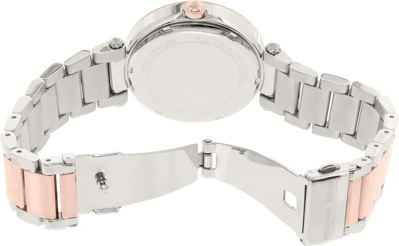 Michael Kors Womens Parker TwoTone Watch MK6314