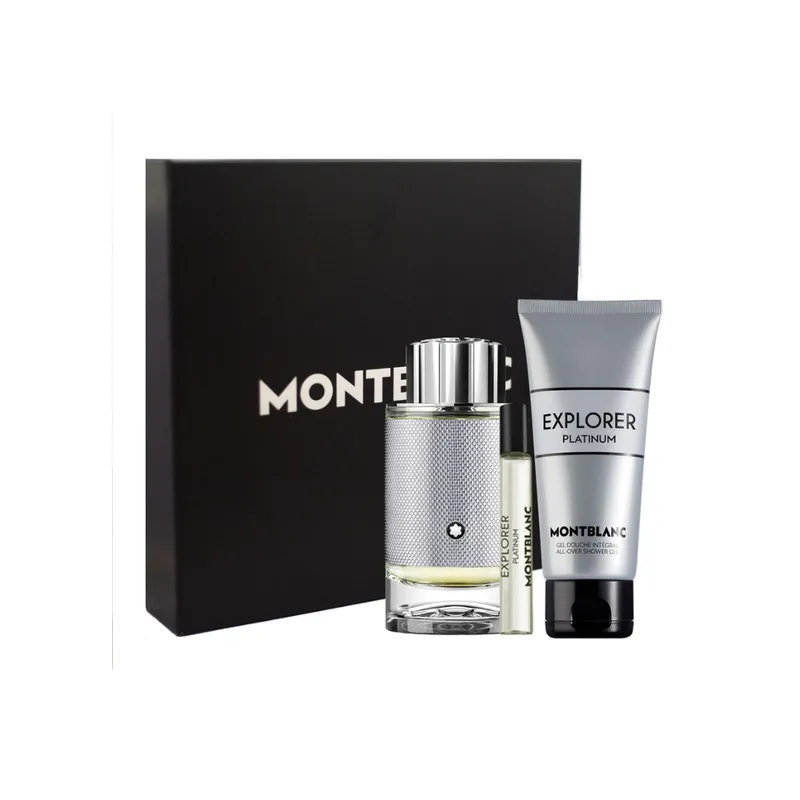 Montblanc Explorer Platinum EDP For Men 100ML Set