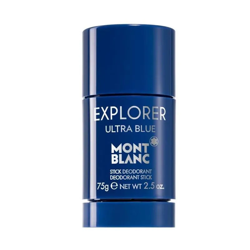 Montblanc Explorer Ultra Blue Deodorant Stick For Men 75G