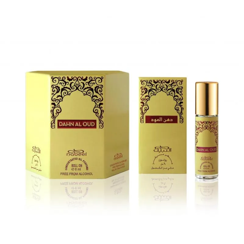 Nabeel Dahn Al Oud Roll On Oil Unisex 6ML × 6Pcs Set