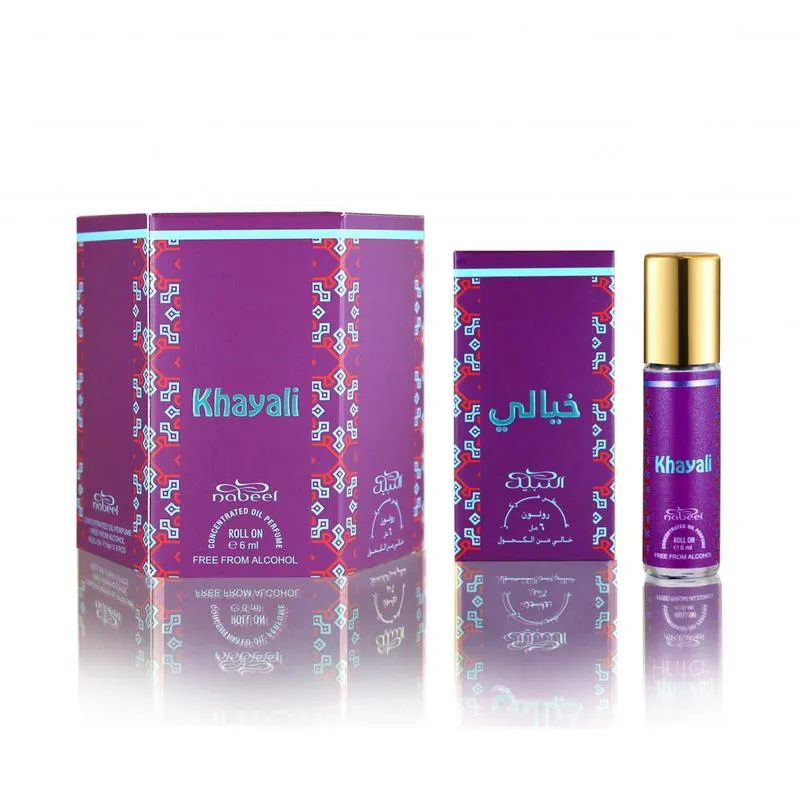 Nabeel Khayali Roll On Oil Unisex 6ML × 6Pcs Set
