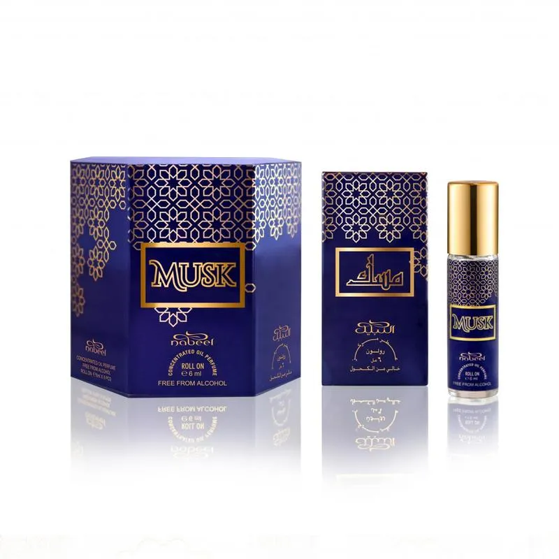 Nabeel Musk Roll On Oil Unisex 6ML × 6Pcs Set