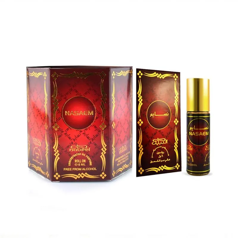 Nabeel Nasaem Roll On Oil Unisex 6ML × 6Pcs Set