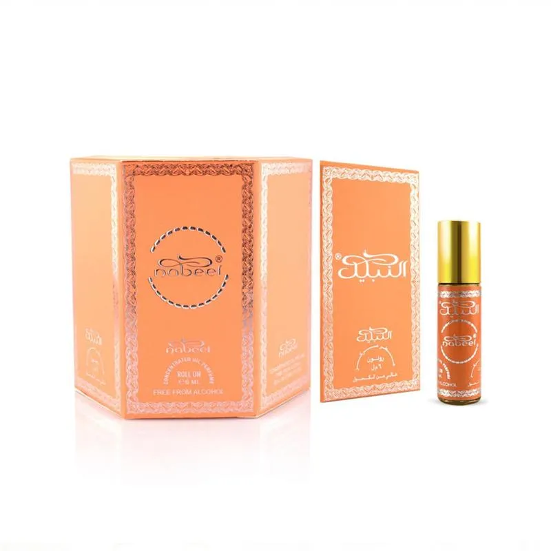 Nabeel Roll On Oil Unisex 6ML × 6Pcs Set