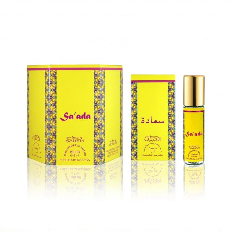 Nabeel Sa'Ada Roll On Oil Unisex 6ML × 6Pcs Set