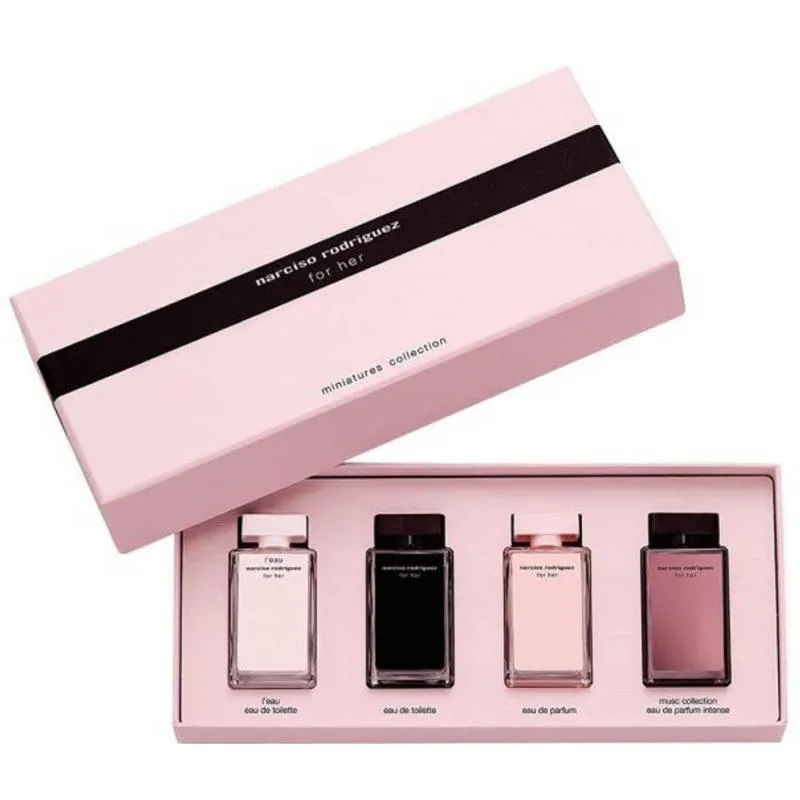 Narciso Rodriguez Women Collection 4Pcs × 7.5ML Mini Set