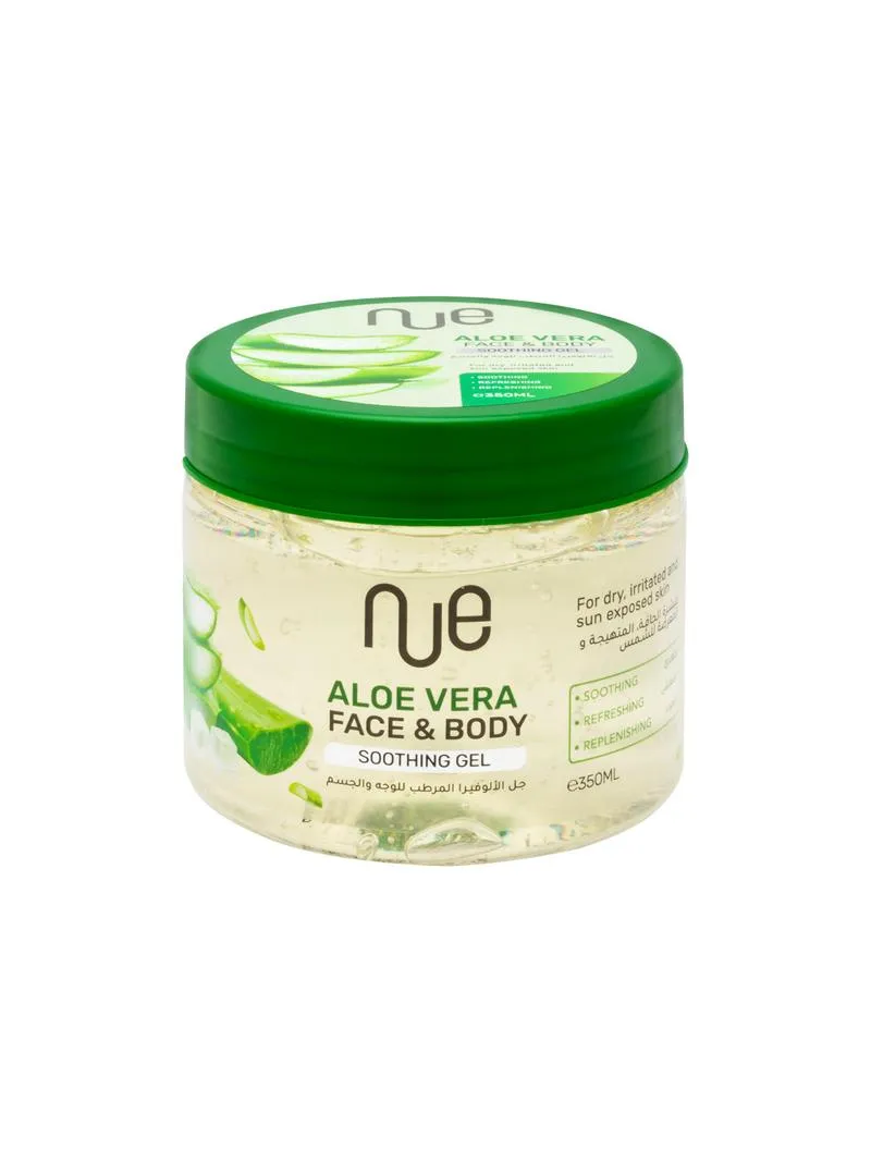 Nue Aloe Vera Face and Body Soothing Gel 350ML