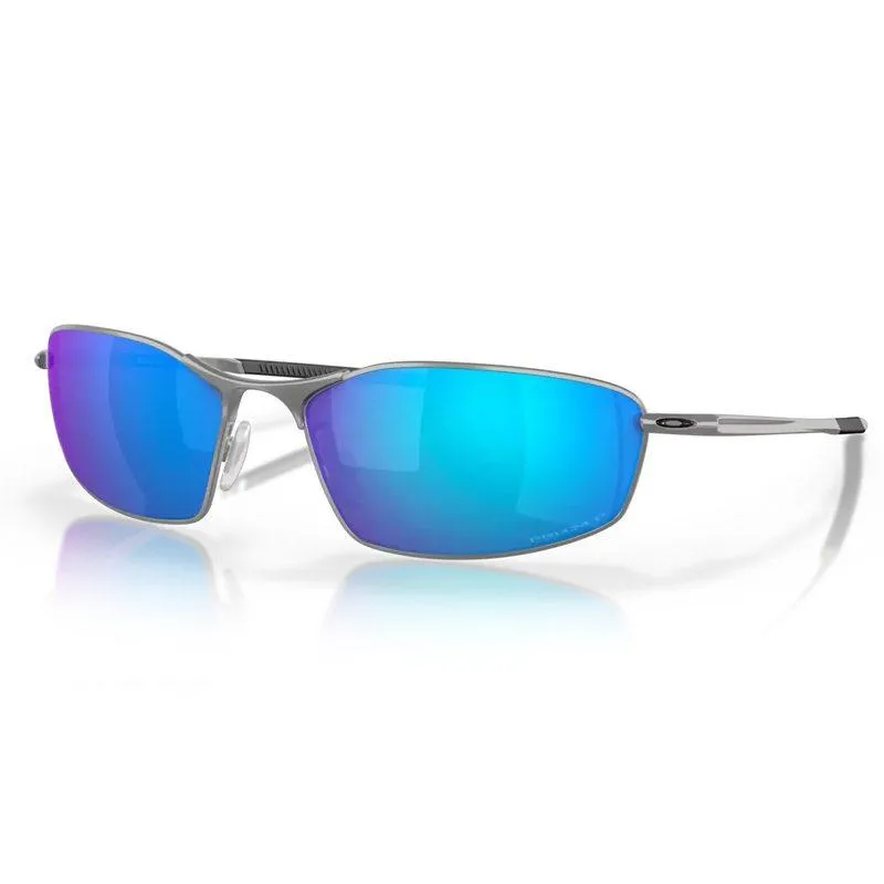 OAKLEY Square Unisex Sunglasses Satin Chrome Frame - 4141-04