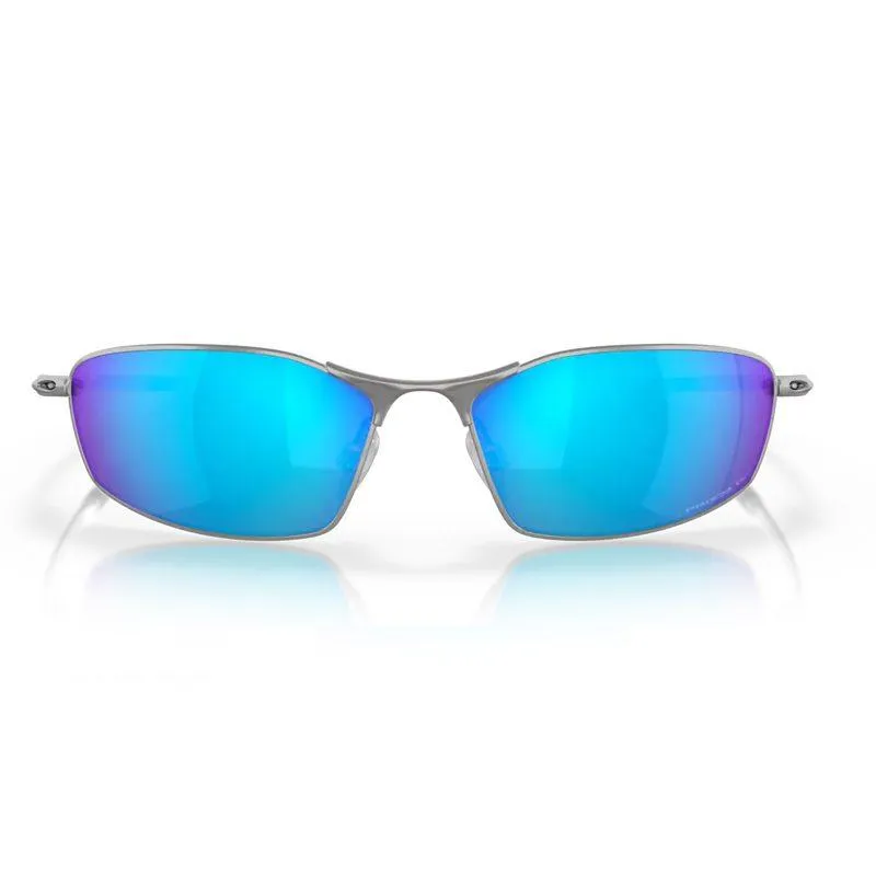 OAKLEY Square Unisex Sunglasses Satin Chrome Frame - 4141-04