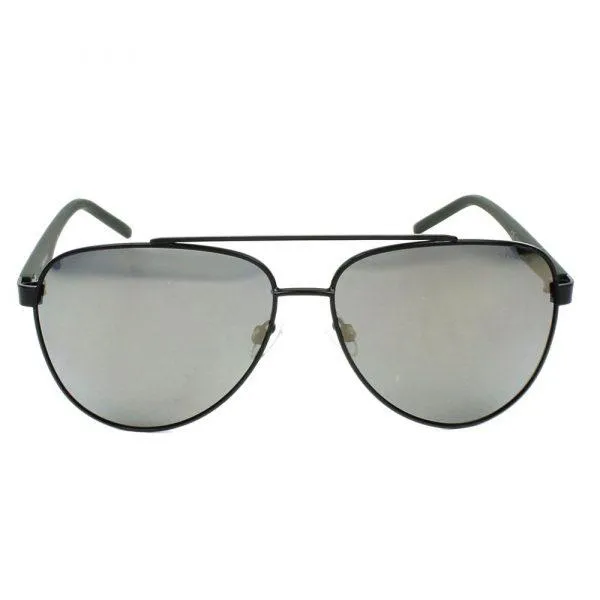 POLAROID Square Unisex Sunglasses Black Frame - 2043S 003LM