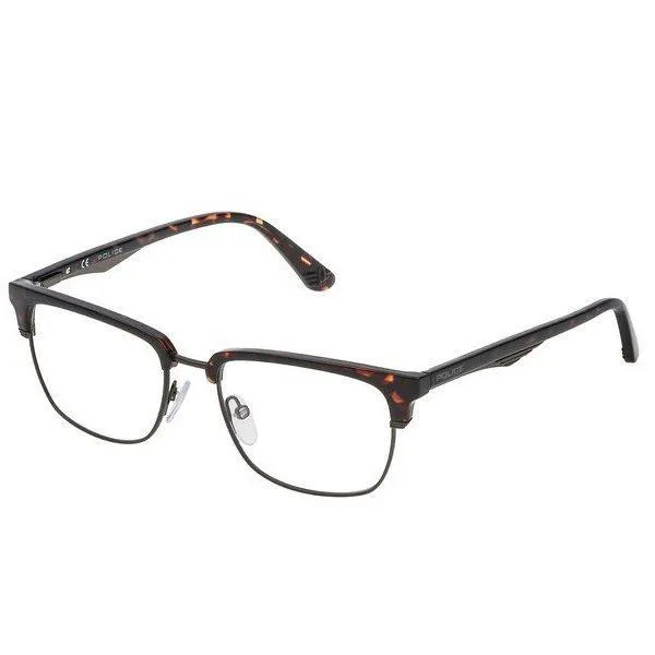 POLICE Square Unisex Sunglasses Black Frame - VPL469 0627