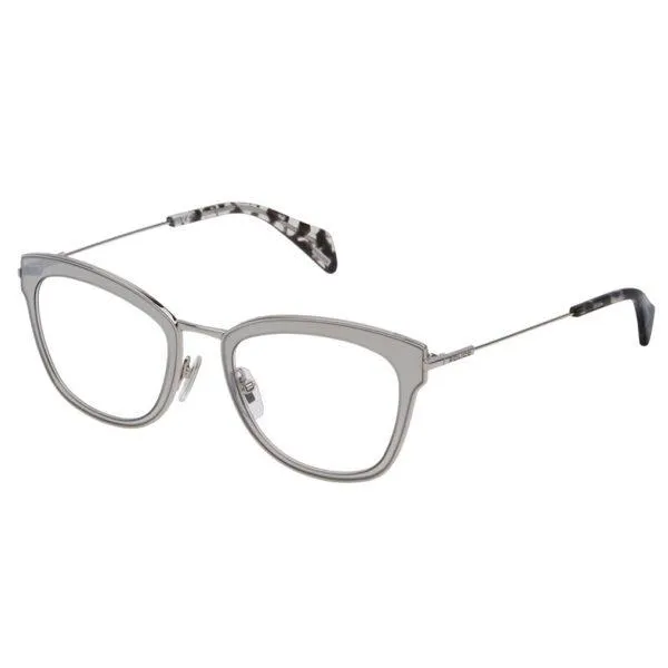 POLICE Square Women Sunglasses Silver Frame - VPL632 0579