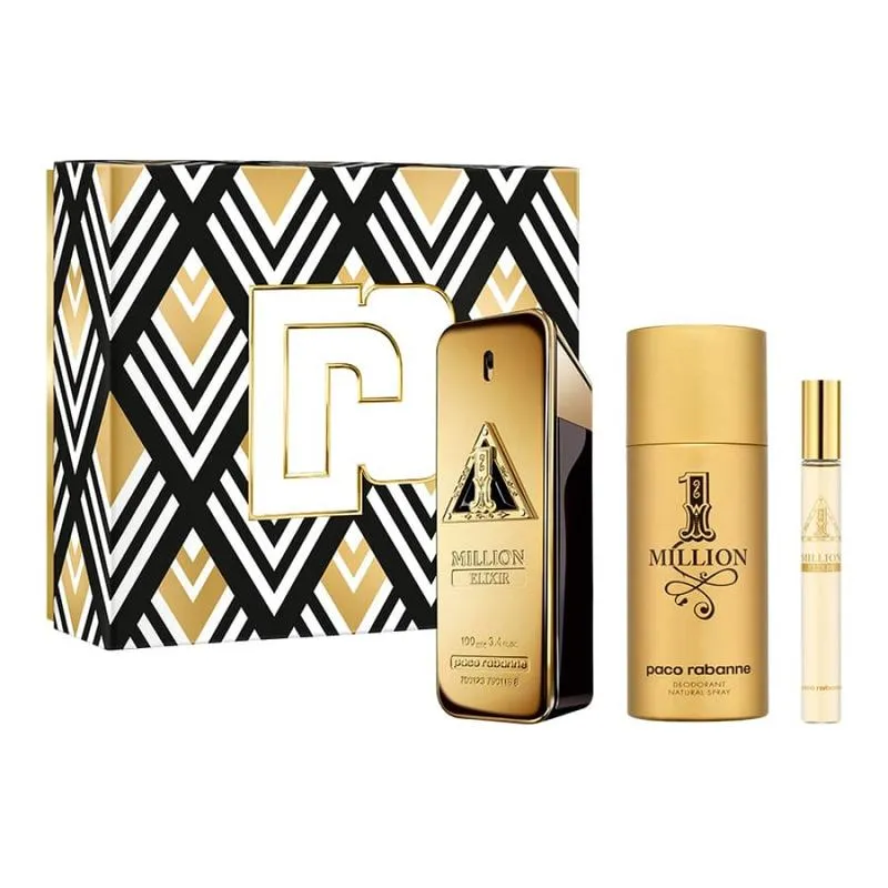 Rabanne 1 Million Elixir Parfum Intense For Men 100ML Set