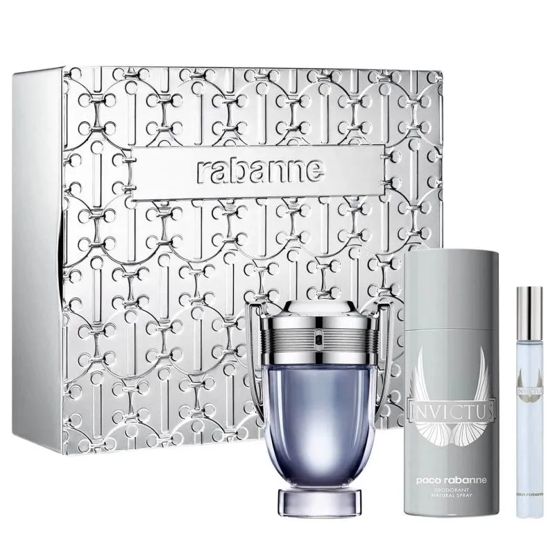 Rabanne Invictus EDT For Men 100ML Set