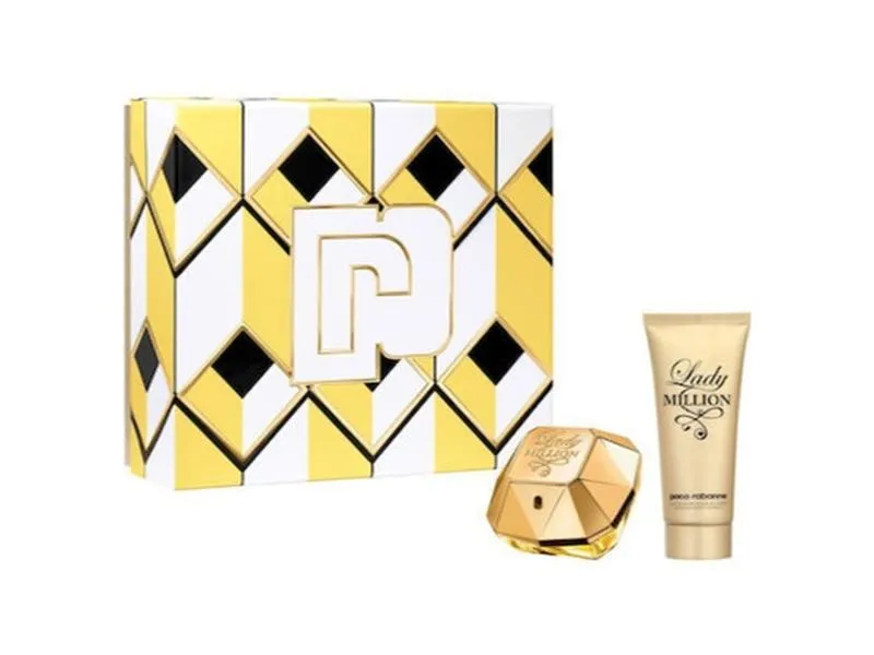 Rabanne Lady Million EDP For Women 80ML Set