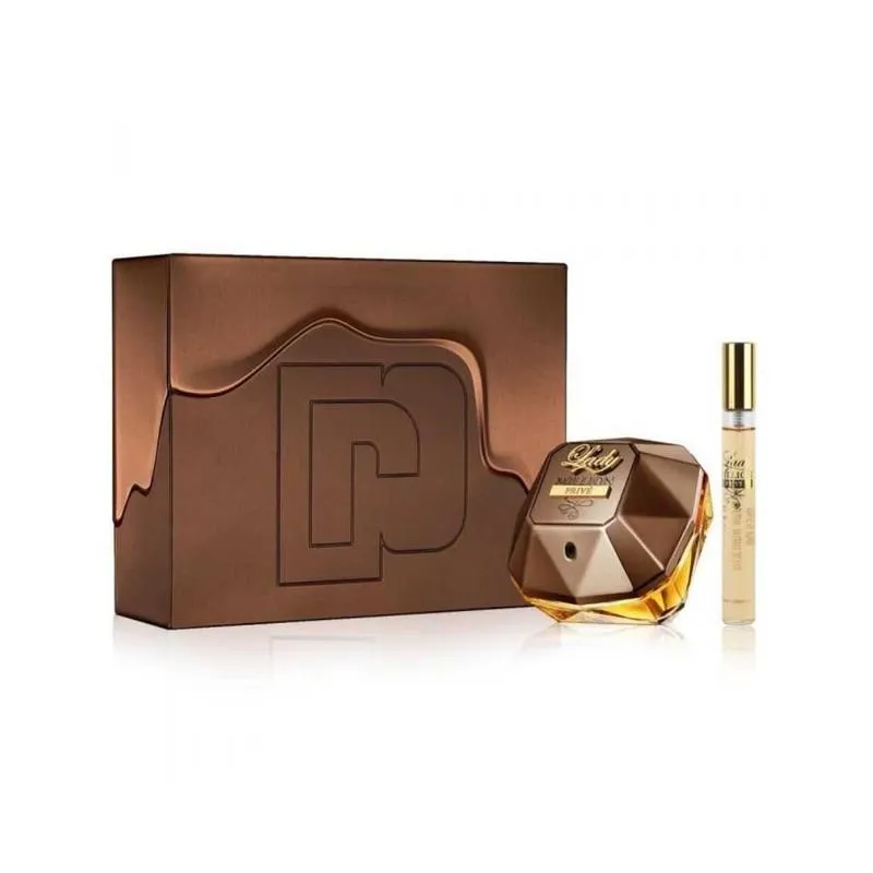 Rabanne Lady Million Prive EDP For Women 80ML Set