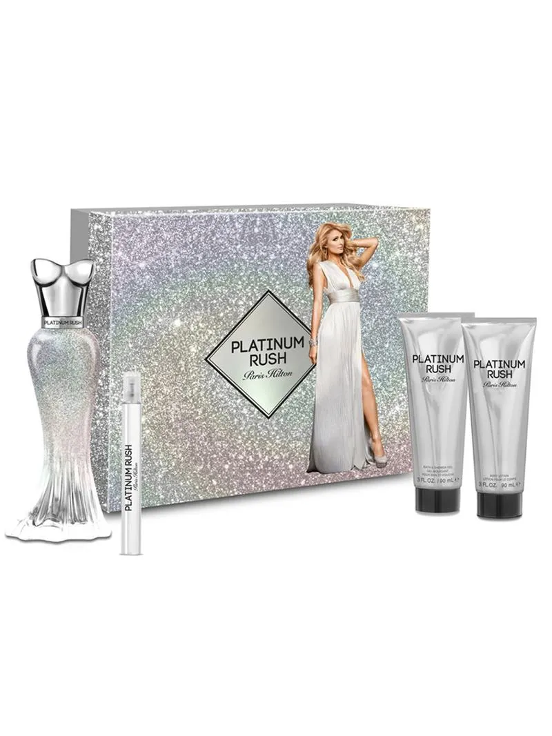 Paris Hilton Platinum Rush EDP For Women 100ML Set